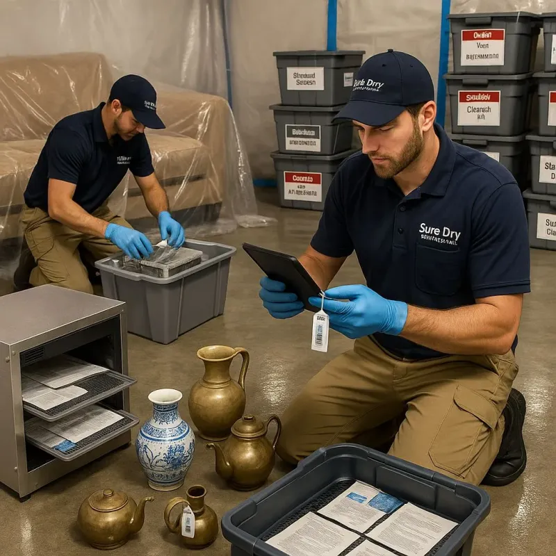 Content Protection and Restoration process in Ridgecrest, CA