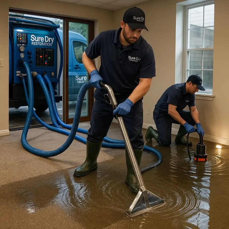 Water Extraction and Removal process in Ridgecrest, CA